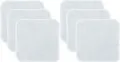 Produktbild: Erwin Müller Microfaser Abschminktücher weiß Größe 30x30 cm, Make-up Entferner, Gesichtsreinigung 6er-Pack - umweltfreundlich, wiederverwendbar, waschbar