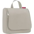 Produktbild: reisenthel toiletbag, Kulturbeutel, Kosmetiktasche, Kulturtasche, Herringbone Sand, 3 L, WH6049 - Beige