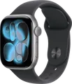 Produktbild: Apple Watch Series 11 42 mm Grau Sportarmband M/L MEQX4ZR/A