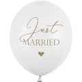 Produktbild: Partydeco Just Married (6 x) (SB14P-237-008-6)