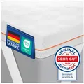 Produktbild: Gentle North, Topper Gel-Memory- und Komfortschicht – 7 cm – Stärke H2/H3 – Matratzentopper, (1-tlg), 7 cm, schadstoffgeprüft (Stoffe, Fäden, Reißverschlüsse & Schaum etc) 160 cm x 200 cm