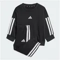 Produktbild: adidas Sportswear Trainingsanzug ESSENTIALS KIDS JOGGINGANZUG (1-tlg) grau 9-12M