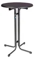 Produktbild: MFG Stehtisch Bistrotisch Ø 70cm schiefer wetterfest klappbar Partytisch robust