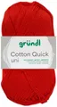 Produktbild: Gründl 50 Gramm Gründl Wolle Cotton Quick Uni Farbauswahl Häkelwolle