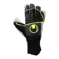 Produktbild: uhlsport Supergrip+ Flex Frame Carbon, Kinder und Erwachsene Torwarthandschuhe, Noir/Jaune Fluo, 10 -