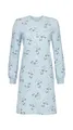 Produktbild: Ringella Nachthemd mit Strickbündchen Farbe bleu, Größe 50