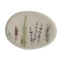 Produktbild: Bloomingville Servierplatte Bea, Natur, aus Steingut, 34,5 x 2 x 26 cm, Servierteller