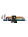 Produktbild: Wera 3950 SPKL/9 SM Winkelschlüsselsatz Multicolour, metrisch, Edelstahl, 9-teilig
