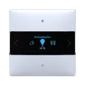 Produktbild: Theben 4969238 iON 108 KNX Raumkontroller mit integriertem Temperaturregler I Sichere Kommunikation durch KNX Data Secure I App Steuerung Bluetooth