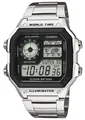Produktbild: CASIO TIMELESS COLLECTION Chronograph AE-1200WHD-1AVEF, Quarzuhr, Armbanduhr, Herrenuhr, Digitalarmband, Edelstahlarmband