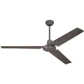 Produktbild: Westinghouse Deckenventilator Industrial, Ø 142cm, Stahlflügel, Espresso, mit Wandschalter