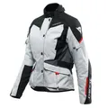Produktbild: Dainese Tempest 3 D-Dry Lady wasserdichte Motorradjacke  Gr. 42 - Grau Rot Schwa