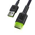 Produktbild: Kabel Green Cell Ray USB - Usb-C 120cm With LED Hintergrundbeleuchtung And