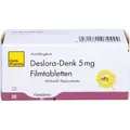 Produktbild: Deslora-denk 5 mg Filmtabletten 50 St