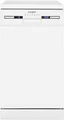 Produktbild: Exquisit GSP9309-030E Standgeschirrspüler, 45 cm breit, 9 Maßgedecke, unterbaufähig, 7 Programme, Ecoprogramm, Besteckkorb, LED Display, weiß