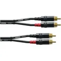 Produktbild: Cordial CFU 3 CC Cinchkabel 3 Meter Paar