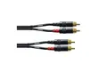 Produktbild: Cordial Audio-Kabel, CFU 3 CC Cinchkabel 3 m - Audiokabel