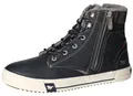 Produktbild: MUSTANG Herren Sneaker High Top Stiefelette Reißverschluss Warmfutter 4172-604, Größe:44 EU, Farbe:Blau
