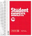 Produktbild: BRUNNEN Collegeblock Student | A6, kariert, 160 Blatt, rot