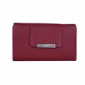 Produktbild: Gerry Weber - Leder Geldbörse mit RFID Schutz, Münzfach & Scheinfach für Damen - Portemonnaie mit Kreditkartenfächern - vigo Purse lh14z Rot