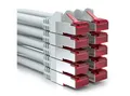 Produktbild: deleyCON deleyCON 10x0,25m CAT6 Patchkabel Gigabit LAN Netzwerkkabel - S/FTP LAN-Kabel