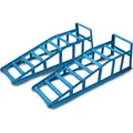 Produktbild: Bituxx 2x Auffahrrampen Auffahrböcke Tragkraft 1500kg Spurbreite 22,5cm für PKW Auto KFZ Blau MS-11367 - Blau