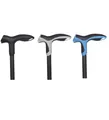 Produktbild: Antar Soft Step Gehstock verstellbar Spazierstock Wanderstock Gehhilfe Aluminium