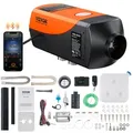 Produktbild: VEVOR Luft Dieselheizung Standheizung 12V 2KW, Luftheizung Air Diesel Diesel Standheizung Lufterhitzer, 0,12–0,26 L/Std. Dieselheizung mit LCD-Display & Fernbedienung & Bluetooth-APP