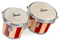 Produktbild: XDrum Bongo Retro, inkl. Stimmschlüssel, Bongotrommeln mit stimmbaren Naturfellen