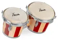 Produktbild: B-WARE XDrum Holz Bongo Trommeln Percussion Instrument Latin Drums 17cm & 20cm