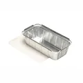 Produktbild: Papstar 14514 Aluschalen, Aluminium, 21.3 x 11 x 5.4 cm, Silber