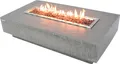 Produktbild: HAMPTON Feuerstelle | Travertin-Optik | | Wetterfest | 142.2 x 81.3 x 35.6 cm