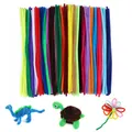 Produktbild: 200 Stück Pfeifenreiniger Bunt 6mm Pfeifenputzer zum Basteln Chenilledraht 30...