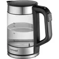 Produktbild: Wasserkocher, Volumen 1,7 L, Mit Temperaturregelung, 2200 W, Schwarz/edelstahl Rk4067 - Concept