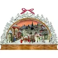 Produktbild: Wand-Adventskalender - Nostalgischer Lichterbogen