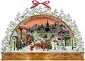 Produktbild: Wand-Adventskalender – Nostalgischer Lichterbogen