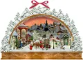 Produktbild: Wand-Adventskalender - Nostalgischer Lichterbogen Barbara Behr