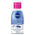 Produktbild: NIVEA Augen Make-Up Entferner, Make-Up Entferner für die sensible Augenpartie, Gesichtsreiniger entfernt extrem wasserfestes Make-Up, Double Effect Augen Make-Up Entferner (125 ml)