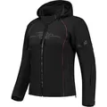 Produktbild: Rusty Stitches Naomi Wasserdichte Damen Motorrad Textiljacke, schwarz-pink, Größe 40