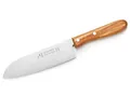 Produktbild: H. Herder Solingen Santoku Kochmesser 29cm Olive extra scharfer Solinger Handabzug rostfrei Santokumesser