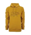 Produktbild: FORSBERG Pettarson Herren Hoodie mit Bärenlogo | Skandinavisch inspirierter Kapuzenpullover | All-Year Kollektion | Freizeit, Handwerk, Outdoor, Farbe:gelb, Größe:S