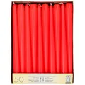 Produktbild: STARPAK 50 Kerzen rot