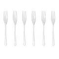 Produktbild: 52553A55 Taste - Monoblock-Dessertgabel-Set aus Edelstahl 18/10, 6-teilig, Sp...