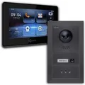 Produktbild: Goliath IP Video Türsprechanlage mit Kamera 1 Familie 7 Zoll Schwarz Anthrazit