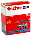 Produktbild: Fischer Dübel Gipskartondübel m.Schrauben GKS, 50St.