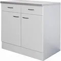 Produktbild: Flex-Well Classic Küchen-Unterschrank Wito 80 cm Weiß