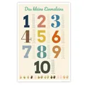 Produktbild: Das kleine Einmaleins Poster 1 x 1 Lehrposter für Kinder 61 x 91,5 cm