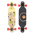 Produktbild: BTFL Longboard für Kinder ab 5 Jahren, Komplettboard mit ABEC 9 Kugellagern, Drop Through Cruiser, Skateboard für Anfänger & Fortgeschrittene, Freeride & Outdoor