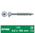 Produktbild: SPAX Spanplattenschraube Spax Senkkopf TX Wirox 5x100 mm 200 Stück/Box