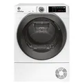 Produktbild: Hoover H-DRY 500 ND C10TSBE-S Kondenstrockner / 10 kg/Smarte Bedienung mit WiFi + Bluetooth/AquaVision-Kondenswasserbehälter mit optischer Füllanzeige direkt im Bullauge/Symbolblende